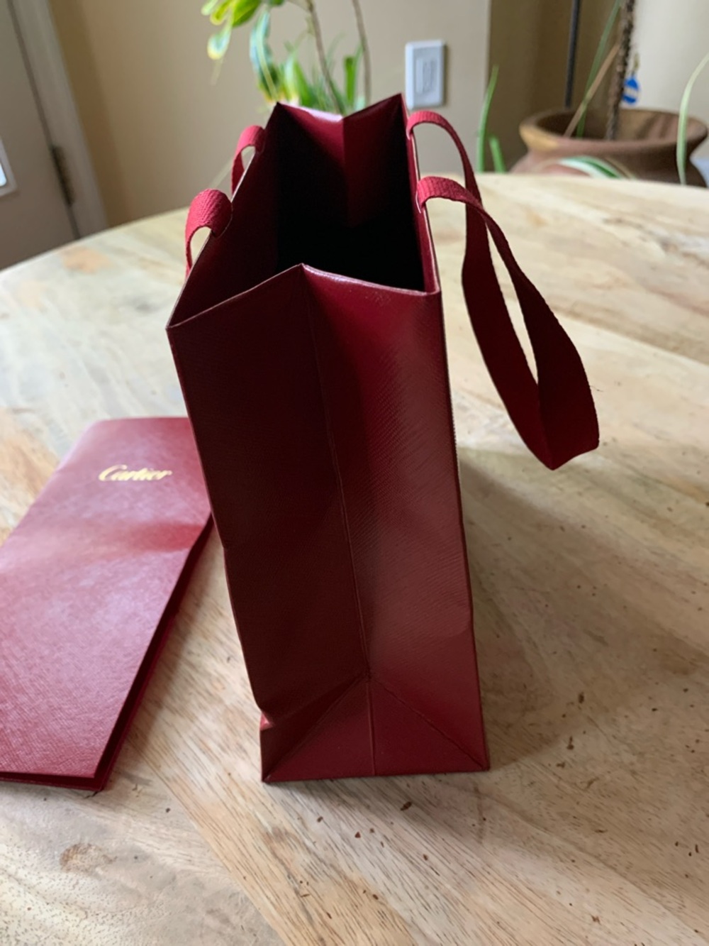 CARTIER Gift Bag with Matching Envelope - Picture 4 of 8